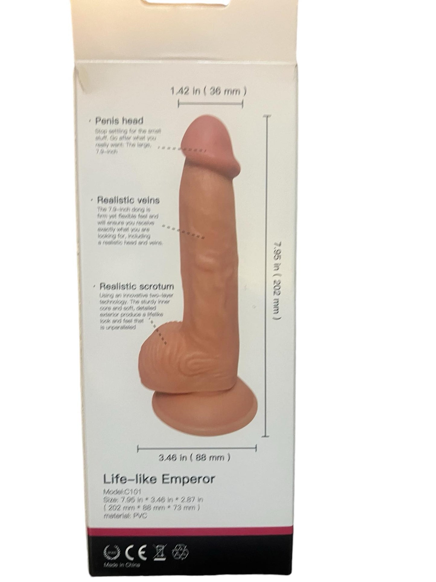 Dildo Vibrátor - 20.2cm